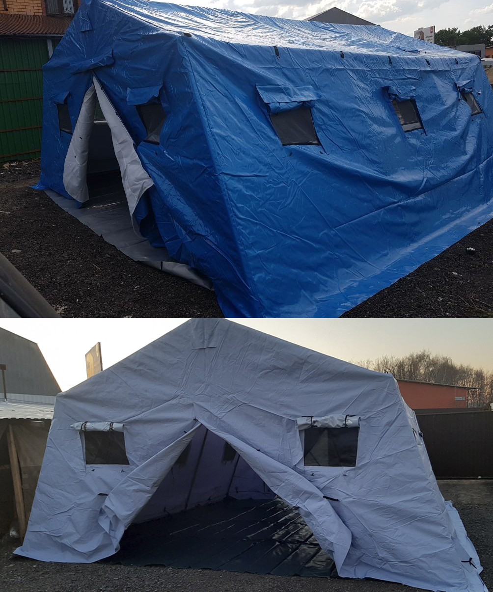 Армейская каркасная палатка «Памир-30»